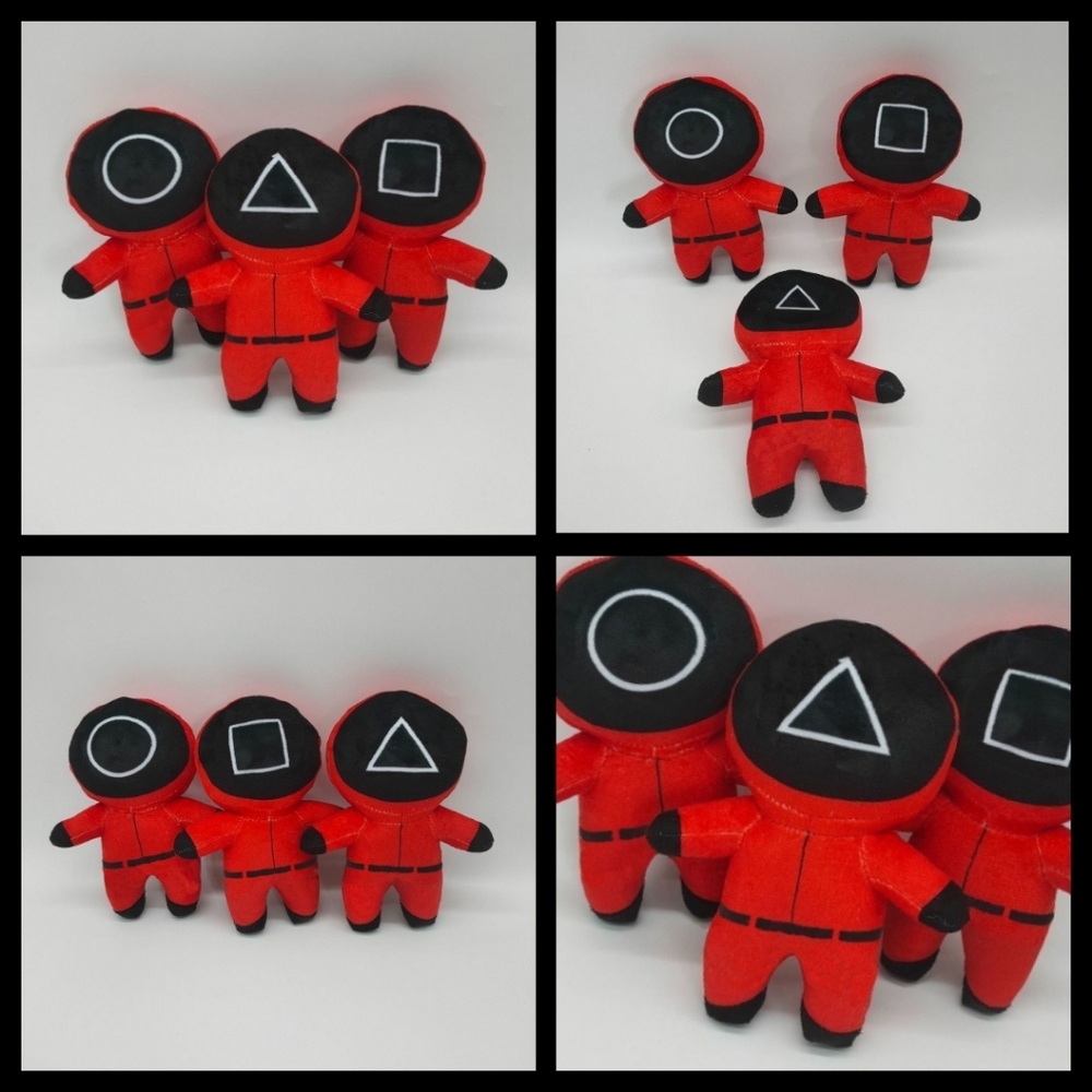 3pk Squid game soldier